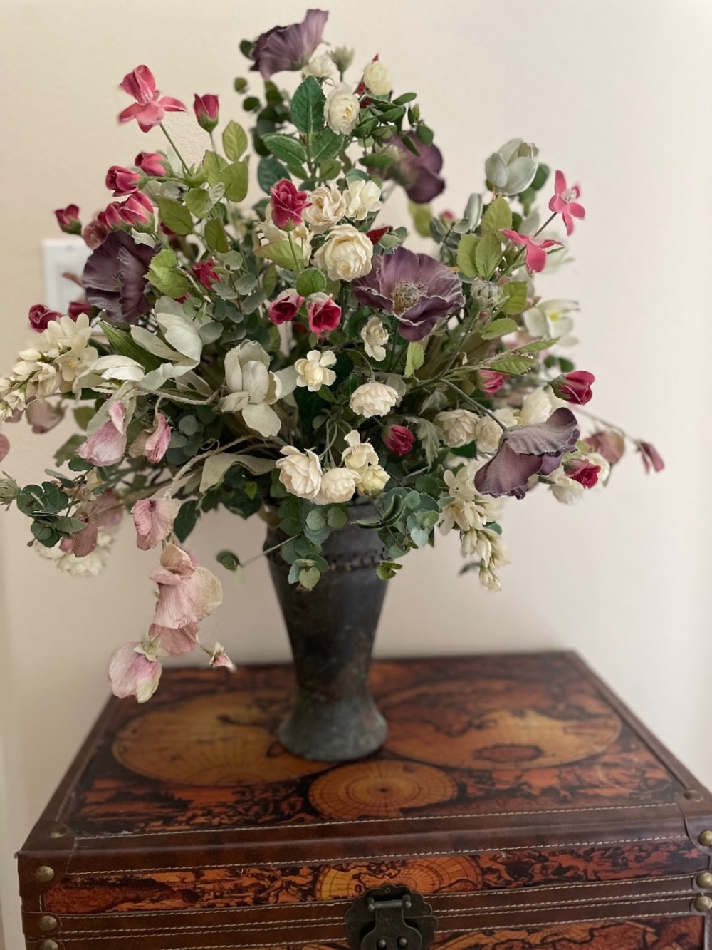 artificial flower arrangement